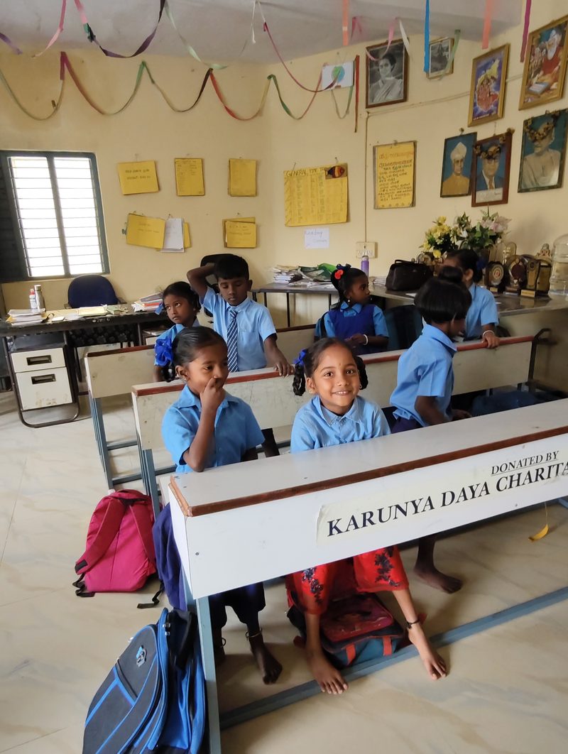 Students in classroom